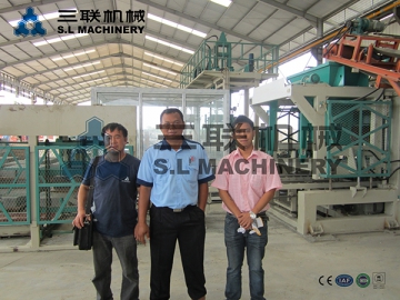 Wall Panel Production Line, Vertical Type