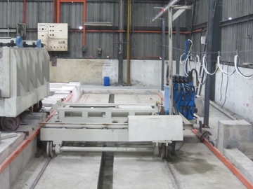 Wall Panel Production Line, Vertical Type