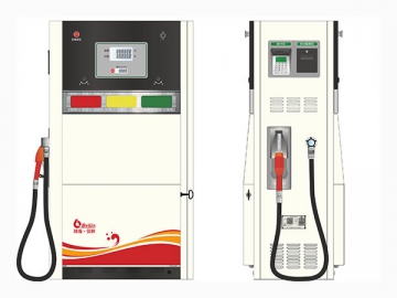 1-Nozzle Fuel Dispenser with Shorter Frame