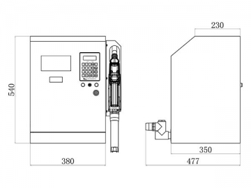 Fuel Pump and Dispenser <small>(Dispenser for Mobile Onsite Fueling)</small>
