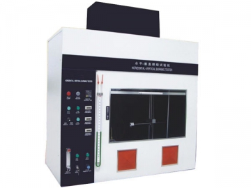 Flammability Testing Equipment <small>(Horizontal and Vertical Flame Chamber)</small>