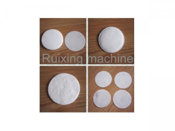 QX-2Rd Makeup Remover Pad Machine  <small>(Round Cotton Pads)</small>