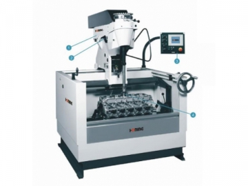 Vertical Honing Machine <small>(Machine with Vertical Honing Tools for Honing Cylinder Liner)</small>