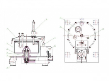 Bag Lifting Centrifuge