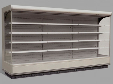 Double Air Curtain Multideck Display Cabinets