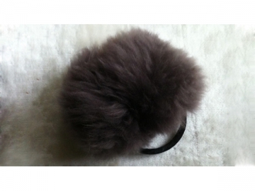 Long-Haired Sheepskin Earmuffs