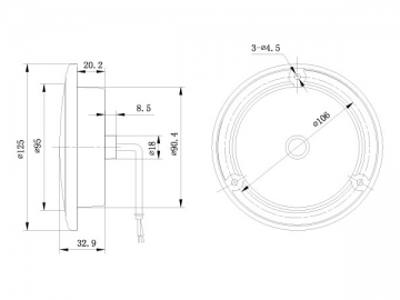 LED Rear Combination Lamp (Fog/Reverse)