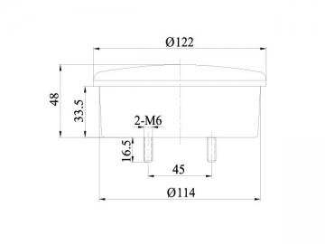 LED Rear Combination Lamp (Fog/Reverse)