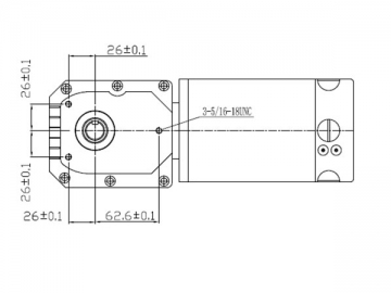 DC Geared Motor, ZDM1950