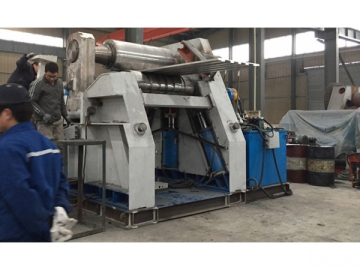 W12NC-40×1500 4-Roll Plate Bending Machine