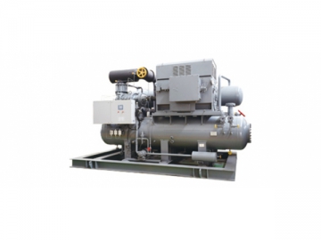 Open Drive Screw Brine Chiller