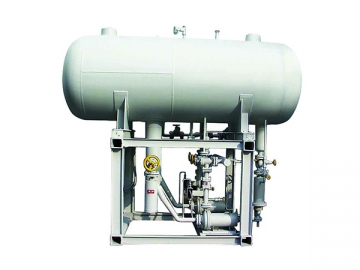 Liquid Receiver with Pump Unit