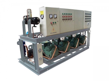 Semi-Hermetic Parallel Piston Compressor Unit