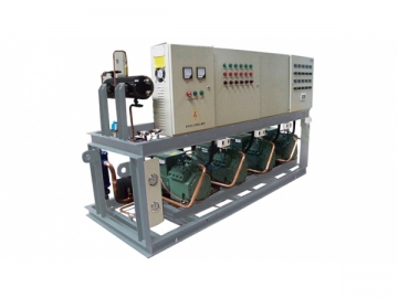 Semi-Hermetic Parallel Piston Compressor Unit