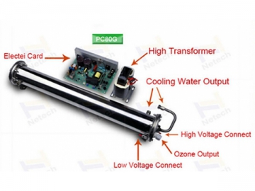 Ozone Cell (with Enamel Tube)
