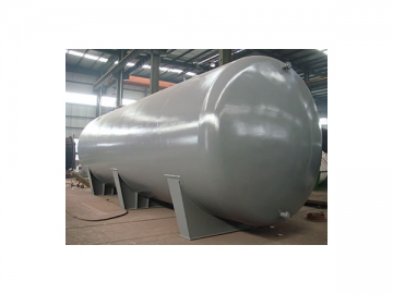 Glass-Lined Storage Tank, Horizontal Type