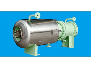 Glass-Lined Shell and Tube Heat Exchanger