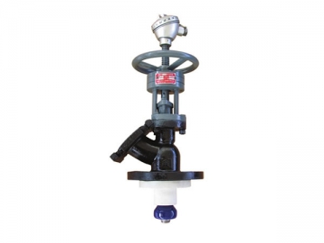 Glass-Lined Flush Valve
