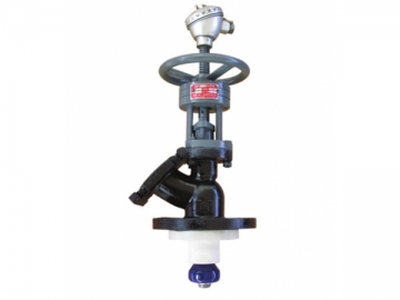 Glass-Lined Flush Valve