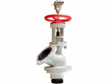 Glass-Lined Flush Valve