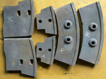 Liner Plates <small>(for Concrete Mixer)</small>