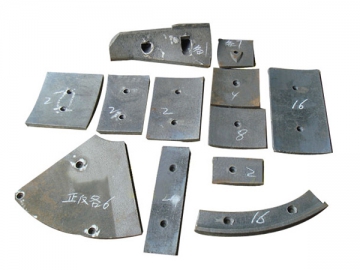 Liner Plates <small>(for Concrete Mixer)</small>