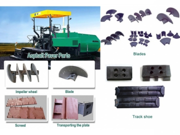 Asphalt Paver Parts