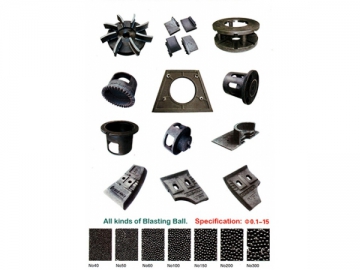 Shot Blasting Machine Spare Parts