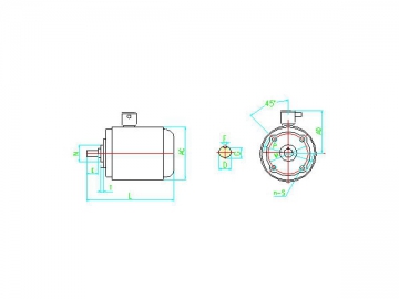 Explosion Proof Three-phase Induction Motor, YB2 Series