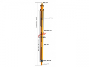 CSR Drilling Rig Kelly Bar