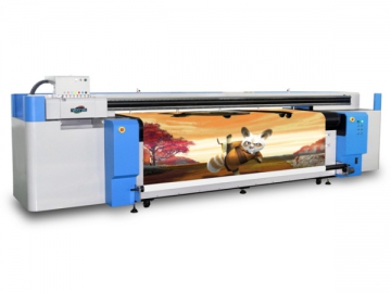 UV Hybrid Printer (Roll to Roll and Flatbed)