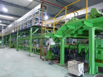Treads and Sidewalls Extrusion Line