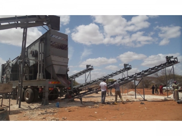 Kenya Mobile Crushing Plant, 60TPH