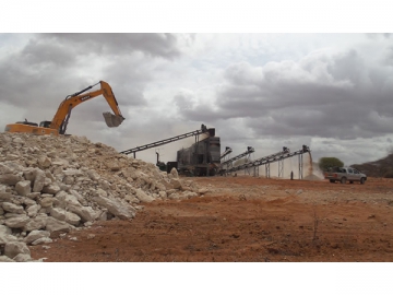Kenya Mobile Crushing Plant, 60TPH
