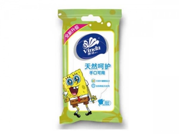 Wet Wipes Packing Machine, 5-20 Pieces
