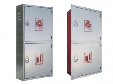 Double Door Fire Hose Reel Cabinet