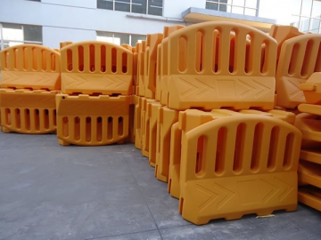 Water Filled Barrier, Pedestrian Fence Type
