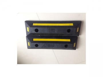 Rubber and Plastic Compound Wheel Stop