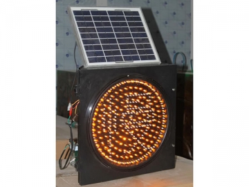 Solar Traffic Signal Light