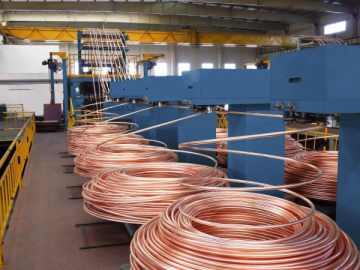 Oxygen Free Copper Rod Upward Continuous Casting Machine