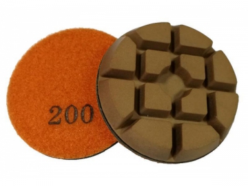 Resin Metal Concrete Floor Polishing Pad Resin Metal Concrete Floor Polishing Pad