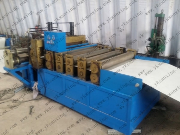 Uncoiling, Slitting and Collecting Line