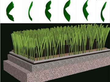 Sports Artificial Grass Yarn Sports Artificial Grass Yarn