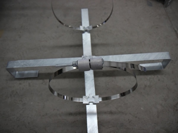 Cross for Storing ADSS Cable