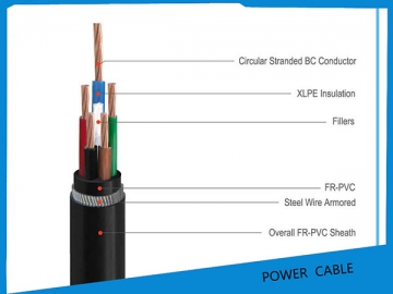 0.6/1KV PVC/XLPE Insulated Power Cable