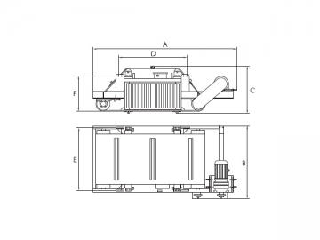 RCDD Air Cooled Electromagnetic Separator
