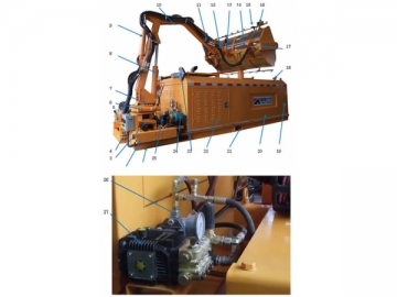 Tunnel Cleaning Machine <small>(Truck-Mounted High Pressure Cleaning System for Tunnel Washing)</small>