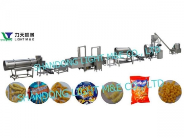 Frying Kurkure, Cheetos, Niknak Machine Frying Kurkure, Cheetos, Niknak Machine