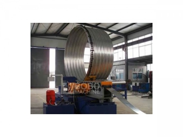 Corrugated Metal Pipe Machine