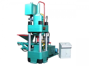 Vertical Metal Chip Briquetting Press